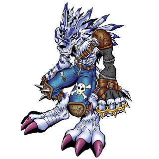 Digimon X Cross Time Weregarurumon