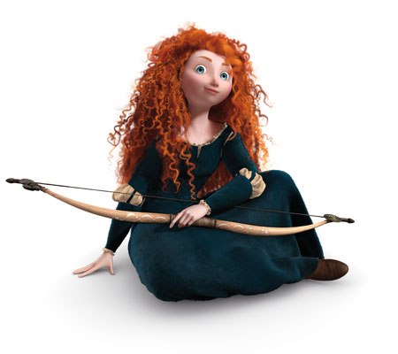 Un nouveau look pour les Princesses Disney - Page 3 Merida_sitting_down