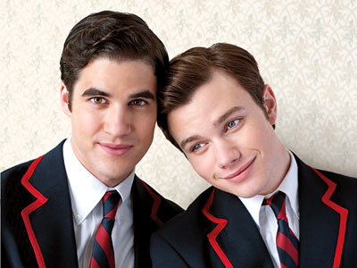 Glee: Kurt, Blaine‎ y los celos. Darren_and_Chris_Kurt-and_Blaine_Glee3