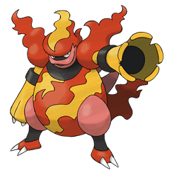 Pokemons de Kid Magmortar