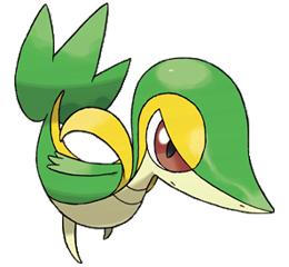 Sobre los iniciales de pokemon black y white Snivy