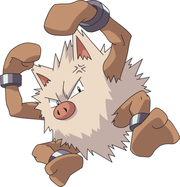 Juego de Pokemons Primeape_(anime_AG)