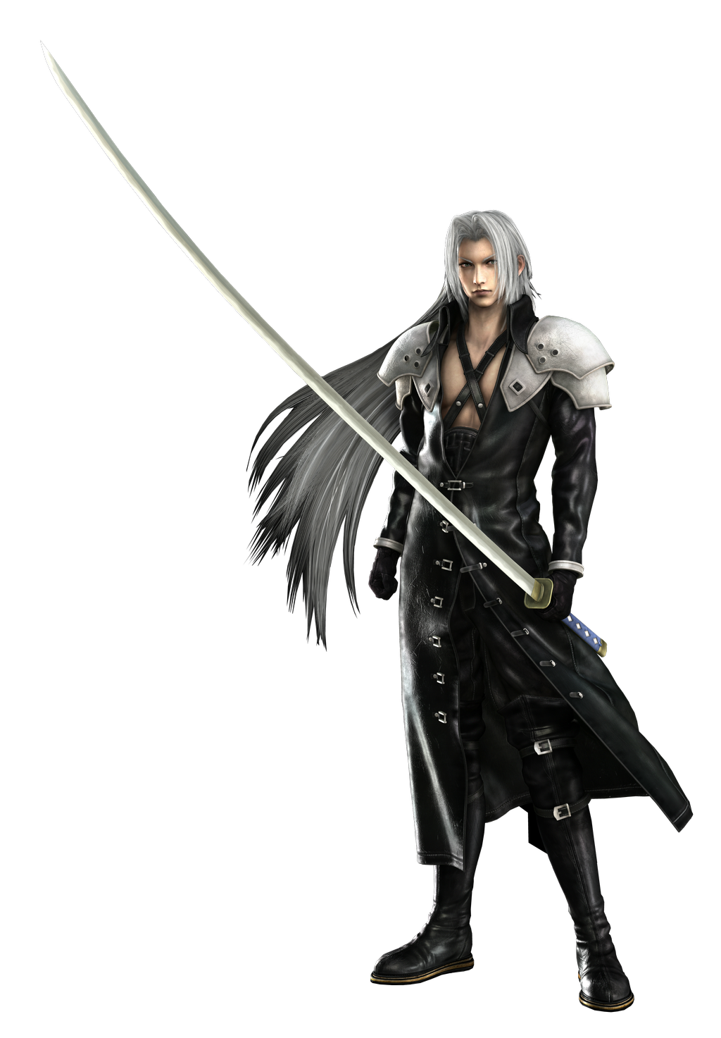 Ficha del Angel Unialado, Sephirot. SephirothCGModel-CrisisCore