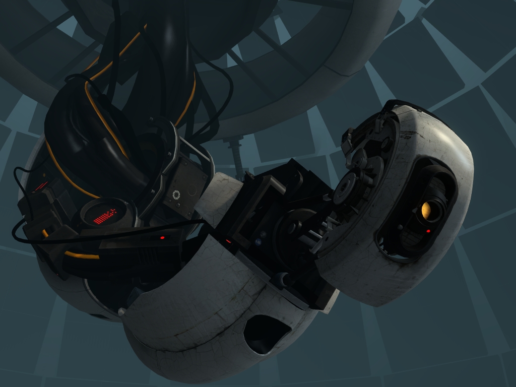 Portal 1 e 2 Glados_new_lair