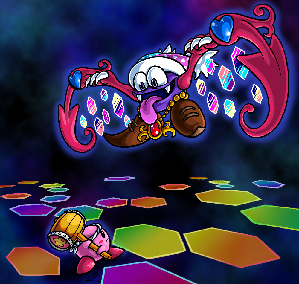 Personnages Kirby Battle_with_Marx_Soul_by_Quizzical_Squidopus