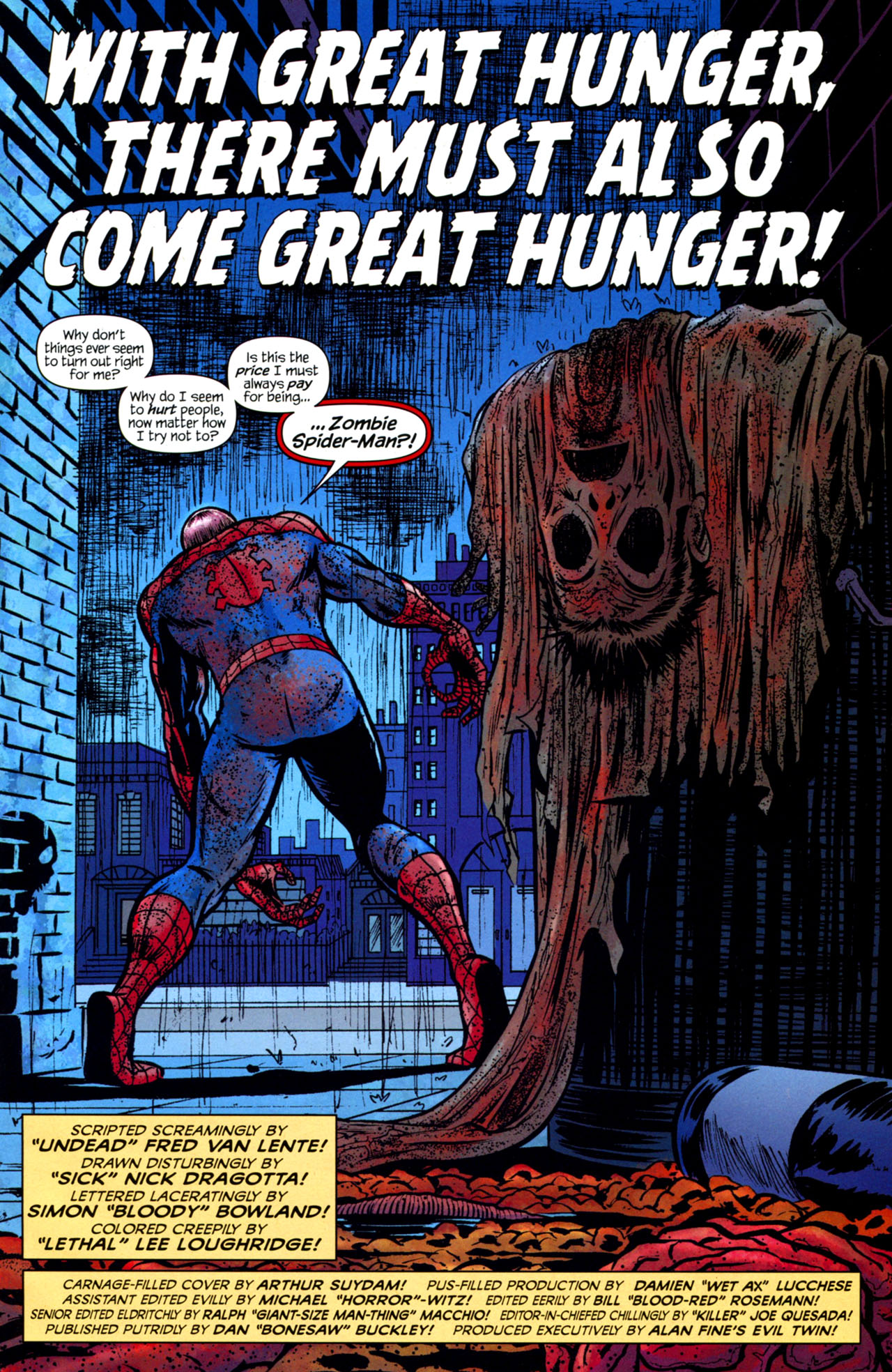 ¡¡Uyyy que dolor!!: Heridas impactantes en combate Marvel_Zombies_Return_Vol_1_1_page_21_Spider-Man_No_More