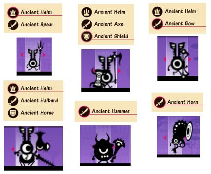 Tutoriel et astuces pour la richesse et la gloire dans patapon 2 en  leçons... AncientItem