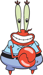 تقرير متكامل عن الانمى سبونج بوب MrKrabs