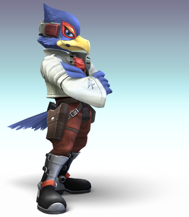 Tus dos personajes favotitos de Star Fox. Falco_SSBB