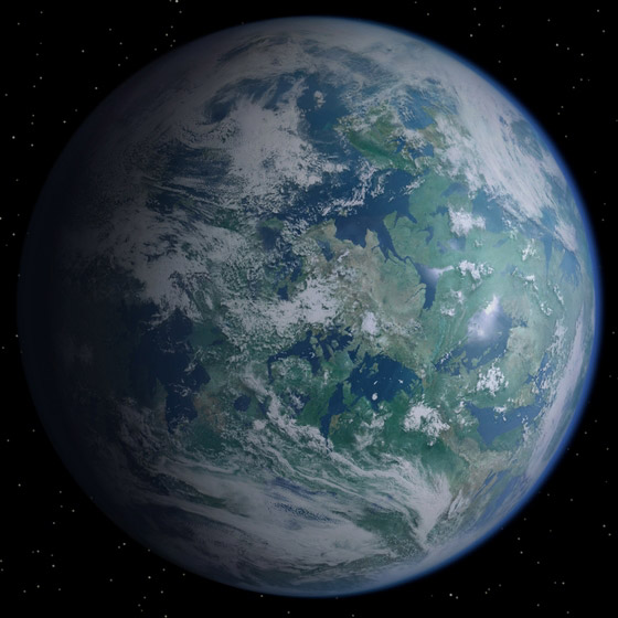 Orbitra Planetária de Alderaan Alderaan