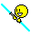 (topic alacon) LE DERNIER QUI POSTE DANS CE THREAD GAGNE - Page 24 Double_Bladed_Lightsaber_Smiley_Cyan