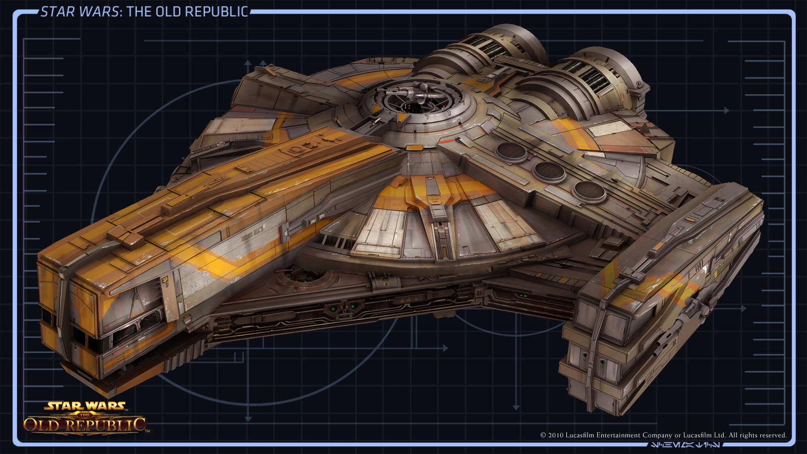 Star Wars: The Old Republic MMORPG) - Strnka 12 CA_Smuggler_Ship01_full