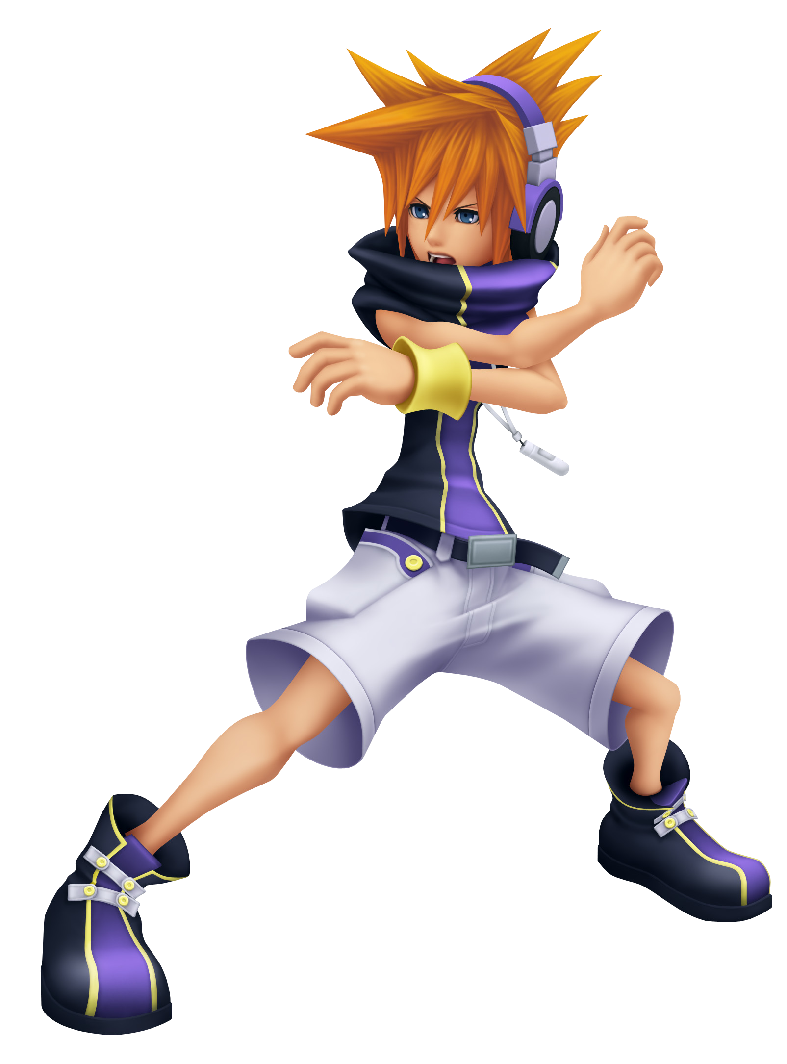 Ficha de Neku Neku_KH3D_Render