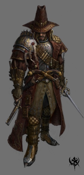 Face's Characters Witch_Hunter_concept_art