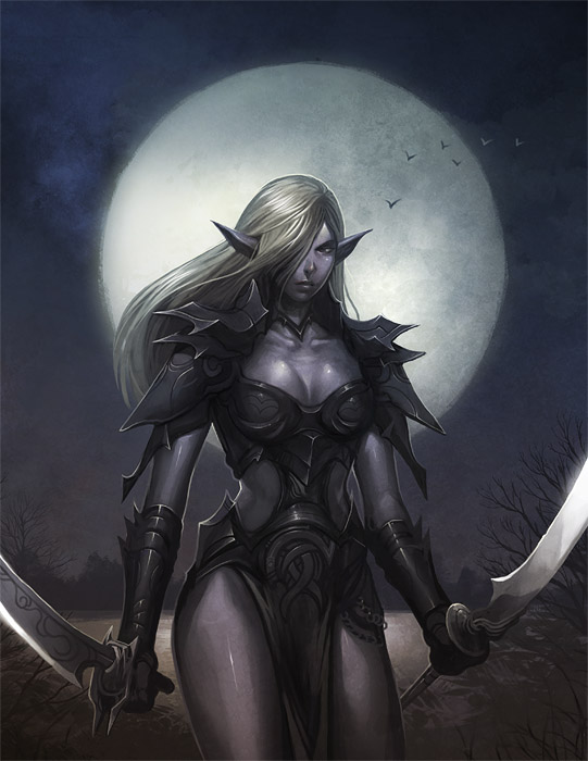 Malfa Hewhy Dark_Elf_woman