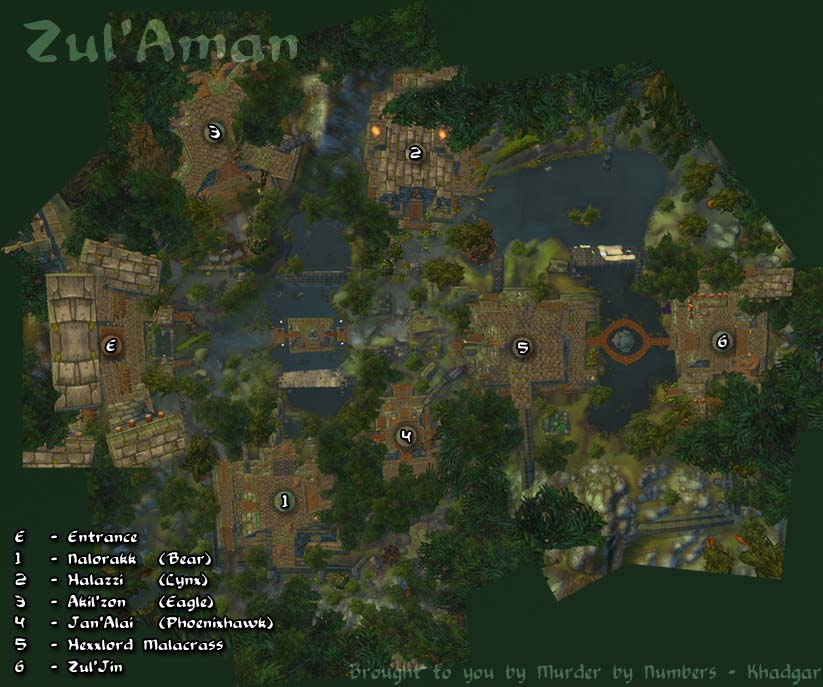 Raid MOD Zul Aman Za-map