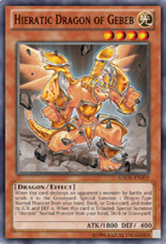 Seigneur de la galaxie/ Galactic Overlord TCG HieraticDragonofGebeb-GAOV-EN-OP