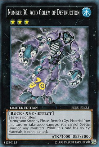 YUGIOH Trading Card Game - Actualizaciones, noticias y consultas aqui! V2.0 Number30AcidGolemofDestruction-REDU-EN-SR-LE