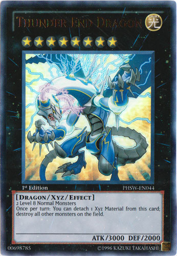 Class: How to Xyz Summon (Exceed Summon) ThunderEndDragon-PHSW-EN-UR-1E