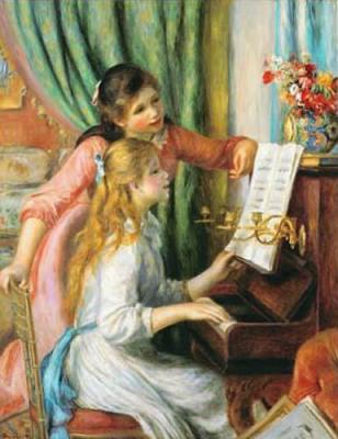 C'EST ARRIVE AUJOURD'HUI .......... il y a longtemps ! - Page 10 Pierre-Auguste-Renoir-Young-Girls-at-the-Piano--1892-7746