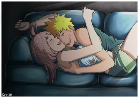 NARUsAKU EN EL SOFA Naruto-and-sakura-by-kasukiii_3xj