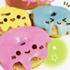 Nourriture kawaii. Donuts-kawaii-1200357_100_100