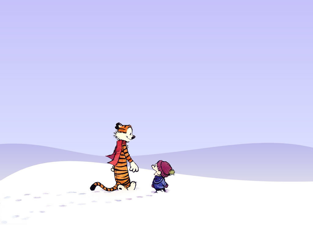 Your desktop wallpaper Calvin-and-Hobbes-calvin-and-hobbes-1395577-1024-768