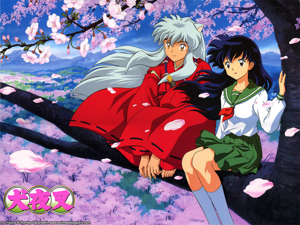 صور انيوشا لا يفوتكم روووعه صور عجيبه Inuyasha-Kagome-inuyasha-1306016-1024-768