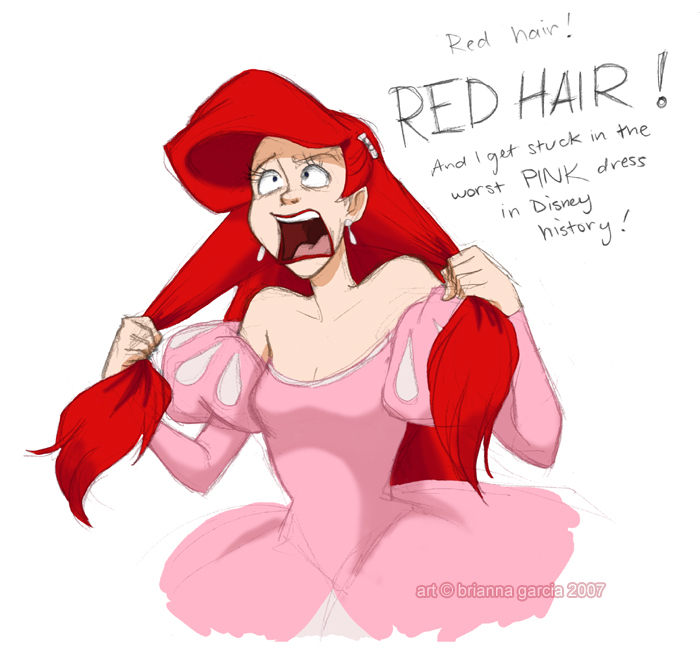 Fan Art Gallery = Place à l'expression artistique: - Page 11 Ariel-classic-disney-1425185-700-648