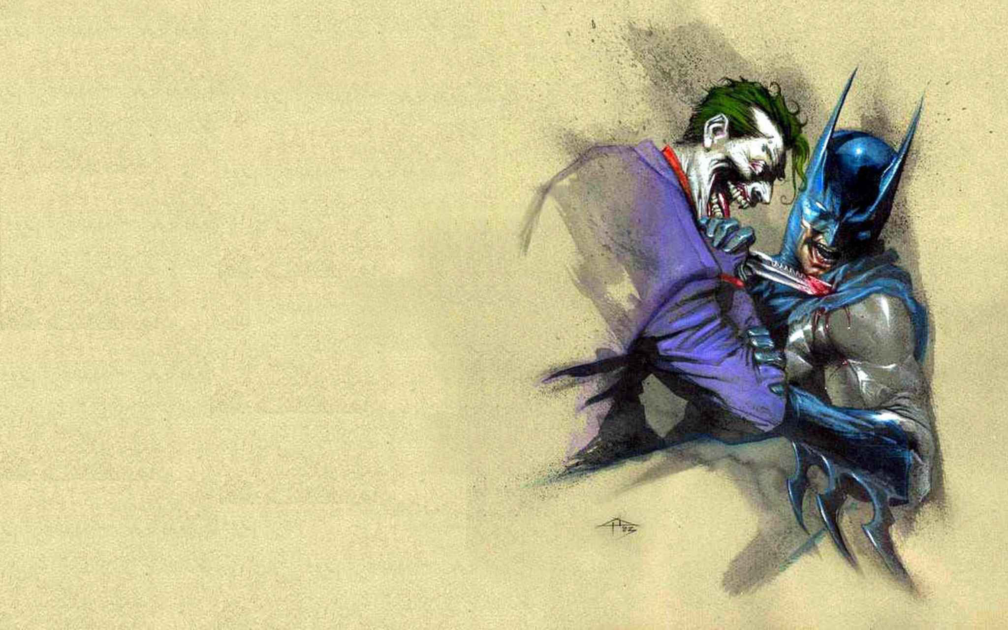 Votre theme de bureau Batman-and-The-Joker-batman-1420992-2048-1280