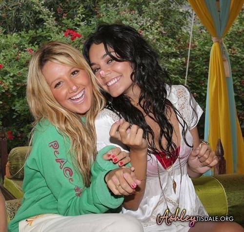 Ashley's 23rd Birthday Party at the the DKNY Jeans Beach House - July 27 2008 Ashley-s-23rd-Birthday-Party-vanessa-hudgens-and-ashley-tisdale-2198436-500-476