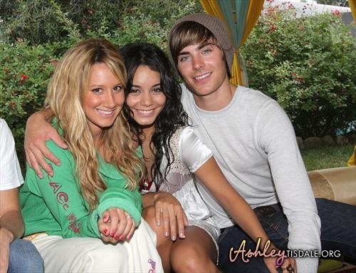 Ashley's 23rd Birthday Party at the the DKNY Jeans Beach House - July 27 2008 Ashley-s-23rd-Birthday-Party-zac-efron-and-vanessa-hudgens-2198372-500-383