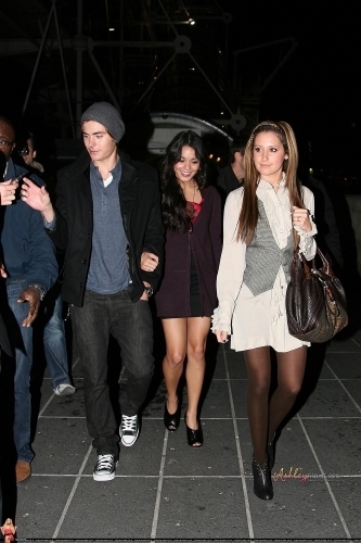 HSM3 cast leaving Georges restaurant in Paris - September 29 2008 Ashley-ashley-tisdale-2466333-333-500