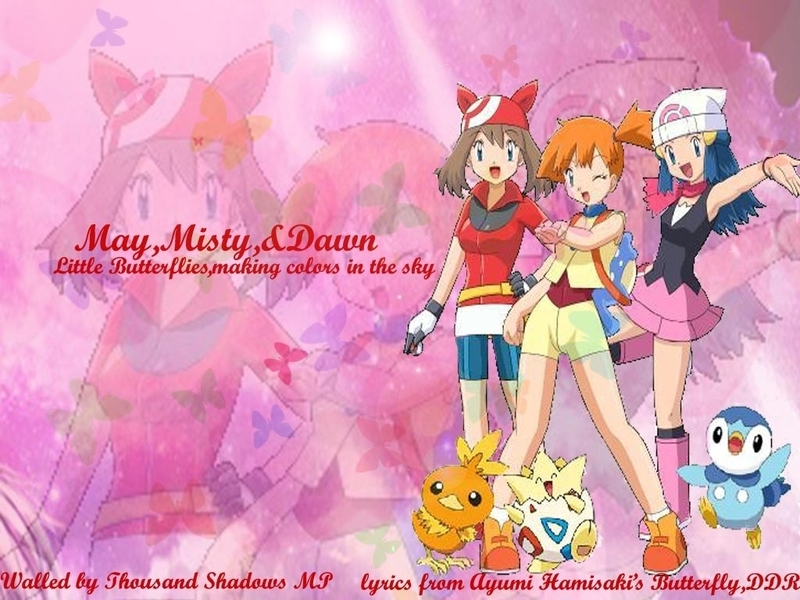 Favorite Pokemon and favorite trainer Misty-May-Dawn-pokemon-2484262-800-600