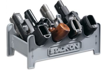 Pistol rack Opplanet-stack-on-4-position-pistol-rack-small-grey-spapr-4