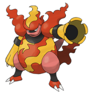 en busqueda de la evolucion de chimchar y remoraid 200px-Magmortar