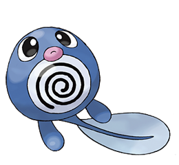 En la Zona Safari, en busca de mi compañera. Poliwag