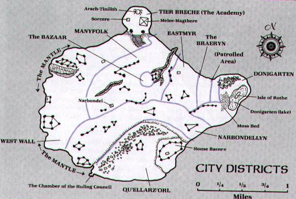 Maps of Menzoberranzan Menzoberranzan