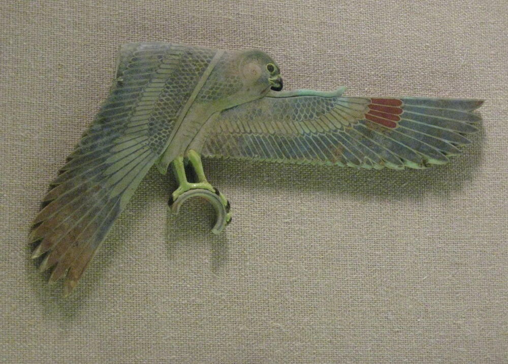 El arte en el A.E.; fayenza 1000px-30th_dynasty_Egyptian_bird_faience