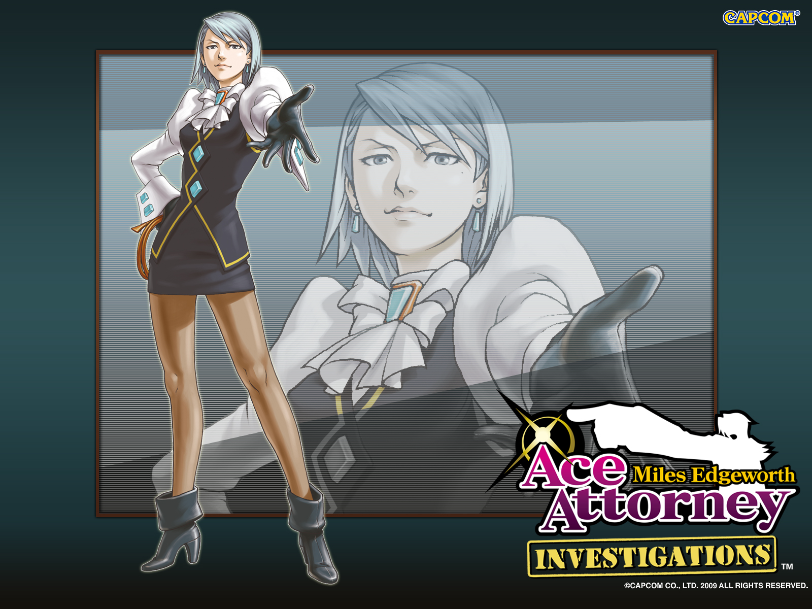 Expediente de franziska -latigasos ewe)/- Ace_Attorney_Investigations_Miles_Edgeworth_wallpaper_-_Franziska_von_Karma