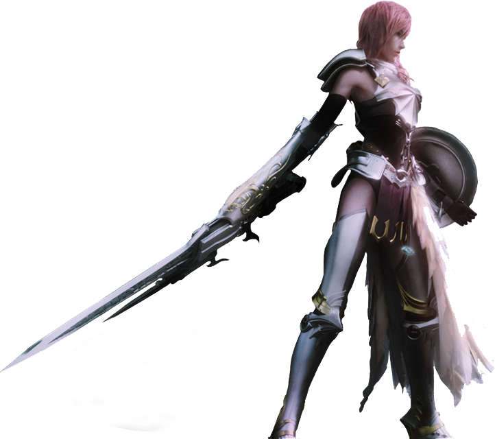 Leila Scarlet Lightning_FFXIII-2_Side_Render