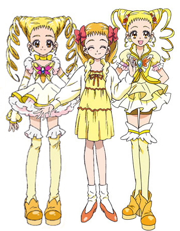 Personagens do Yes! Precure 5 Curelemonademain