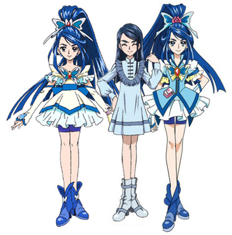 Cure Aqua/Karen Minazuki Cureaquamain