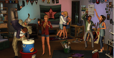 Los Sims 3 : Movida En La Favultad  Mascota_Llama