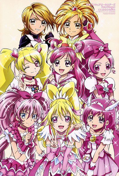 Precure Family _ Gia tộc nữ anh hùng(Giải thích) Eight_Lead_Cures