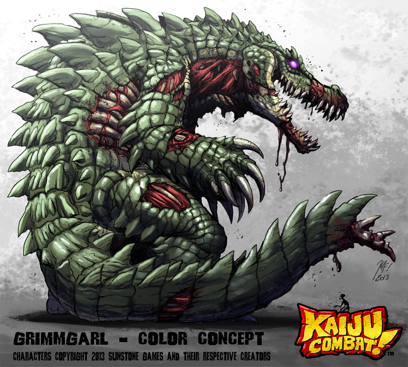 Fan-mades do Windstorm - Página 2 Kaiju_combat_grimmgarl_by_kaijusamurai-d60wxcw