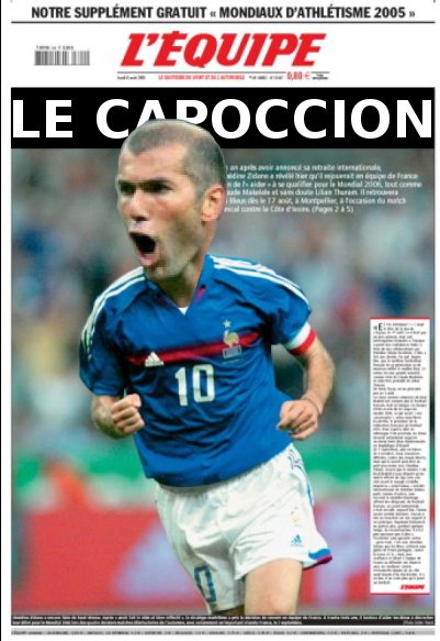 I NOSTRI EROIIIIIIIIIIII:CAPOCCION ZIZOU Zidane