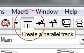 XTrkCAD: petit tuto Paralleletracks-vi