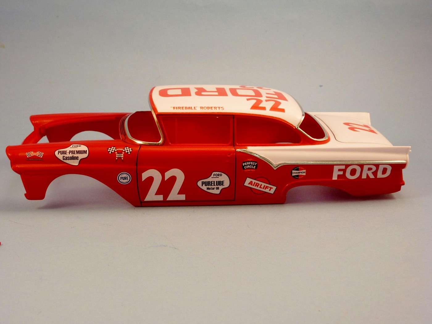  Ford 57 nascar Fireball Roberts terminée  Photo-vi