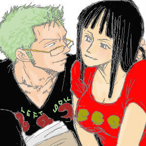 Eure Lieblings One Piece Pärchen (Bilder) - Seite 12 ZoroxRobin-zoro-and-robin-10359348-300-300